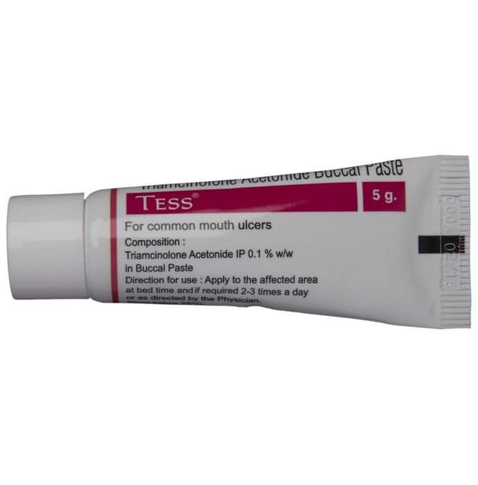 Tess Oral Paste    Triamcinolone 0.1% w/w