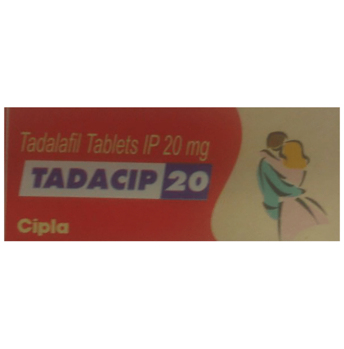 Tadacip 20 Tablet    Tadalafil 20mg