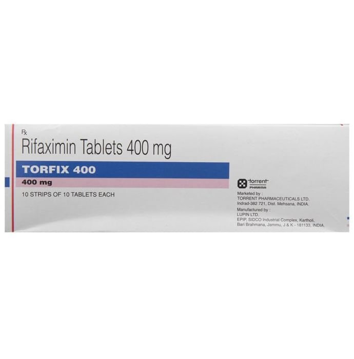 Torfix 400 Tablet    Rifaximin 400mg