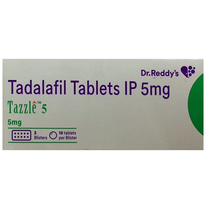 Tazzle 5 Tablet    Tadalafil 5mg
