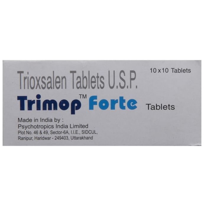 Trimop Forte Tablet    Trioxasalen 25mg