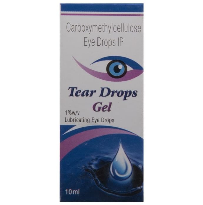 Tear Drops Gel    Carboxymethylcellulose 1% w/v + Oxychloro Complex 0.0075% w/v