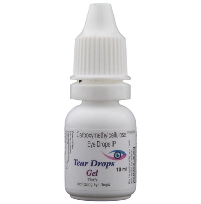 Tear Drops Gel    Carboxymethylcellulose 1% w/v + Oxychloro Complex 0.0075% w/v