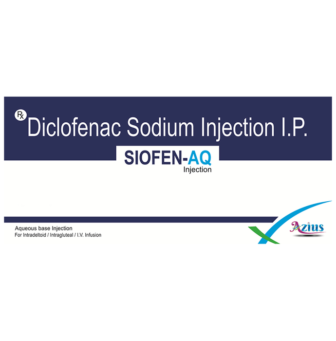 Siofen-AQ Injection    Diclofenac 75mg