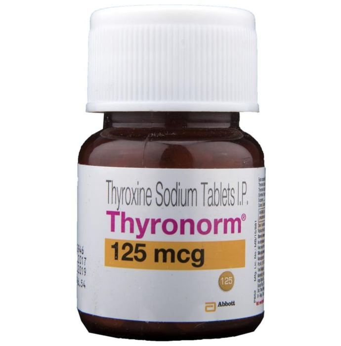 Thyronorm 125mcg Tablet    Thyroxine 125mcg