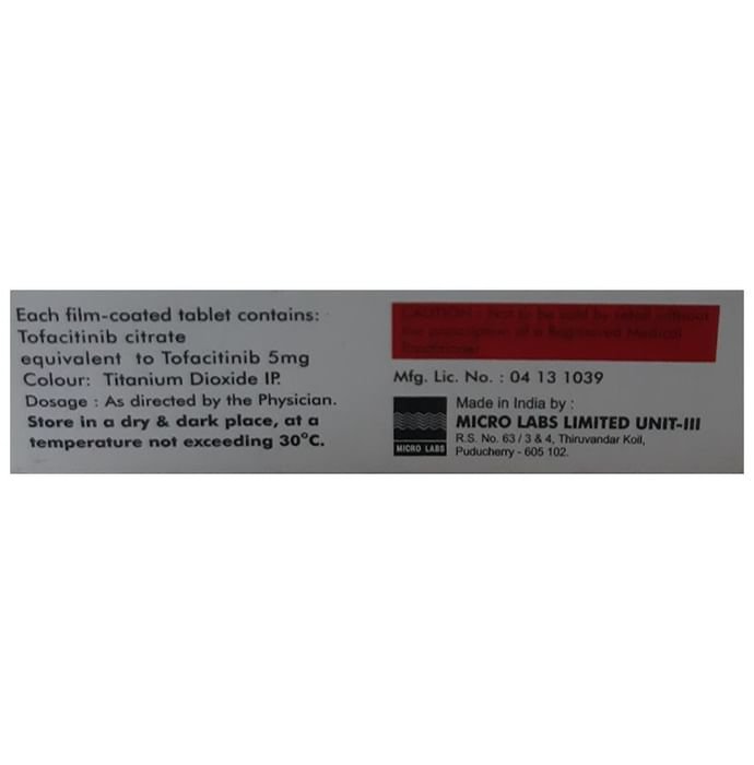 Tnib Tablet    Tofacitinib 5mg