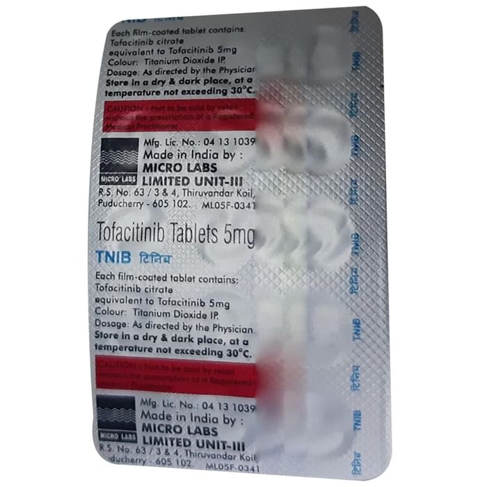 Tnib Tablet    Tofacitinib 5mg