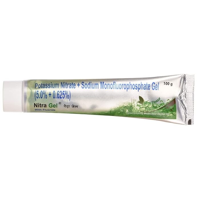 Nitra Gel Mint    Potassium Nitrate 5% w/w + Sodium Monofluorophosphate 0.625% w/w