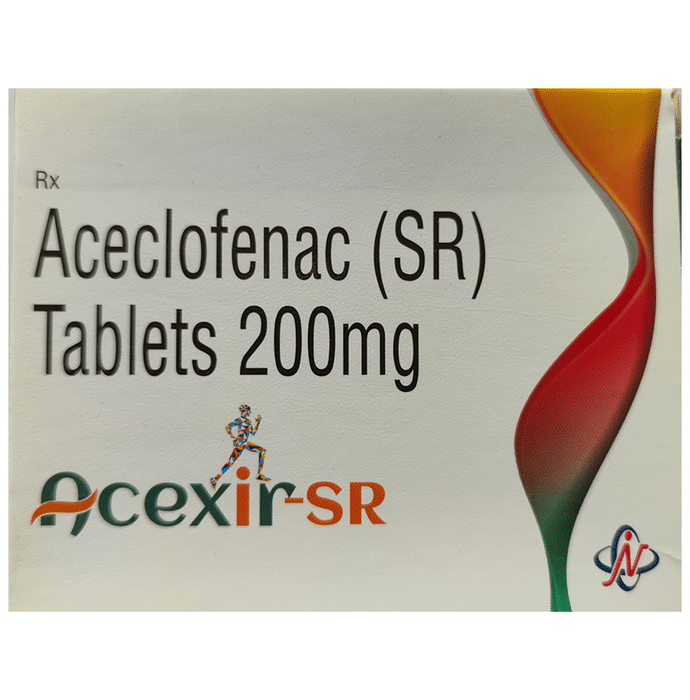 Acexir-SR Tablet    Aceclofenac 200mg