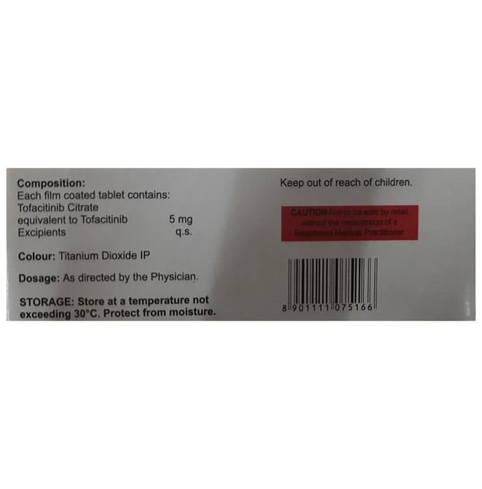 Tofanta New 5 Tablet    Tofacitinib 5mg