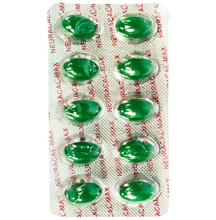 Neuracal-Max Softgel Capsule    Calcitriol 0.25mcg + Calcium Carbonate 500mg + Omega-3 fatty acid 30