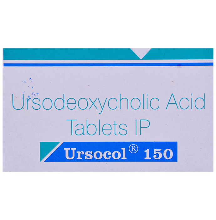 Ursocol 150 Tablet    Ursodeoxycholic Acid 150mg