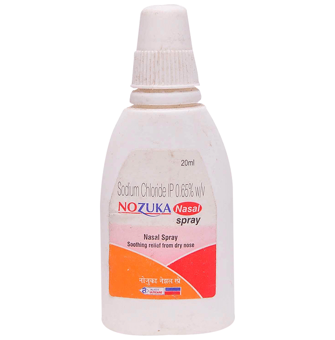 Nozuka Nasal Spray    Sodium Chloride 0.65% w/v