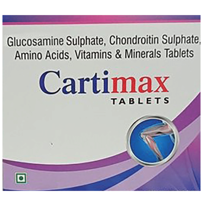 Cartimax 500mg Tablet    Glucosamine 500mg