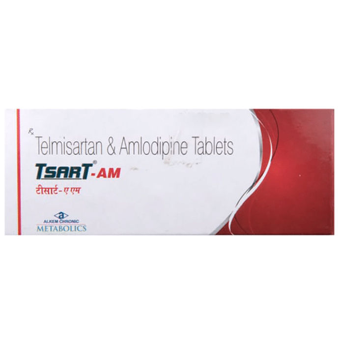 Tsart-AM Tablet    Telmisartan 40mg + Amlodipine 5mg