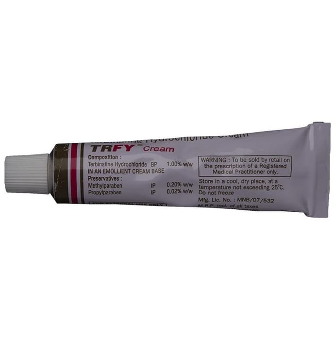 Trfy Cream    Terbinafine 1% w/w