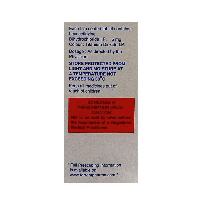 Uvnil 5 Tablet    Levocetirizine 5mg