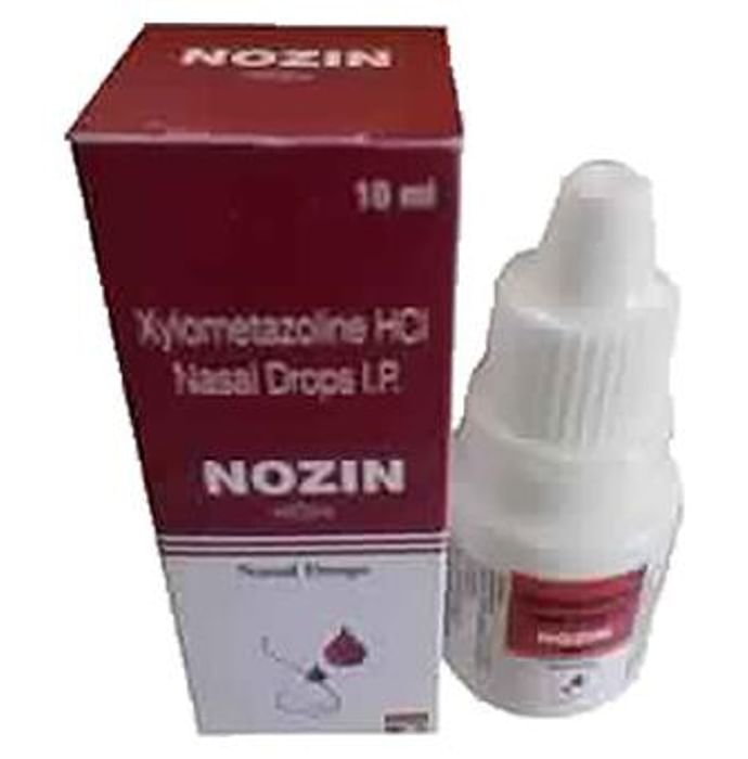 Nozin Nasal Drops    Xylometazoline 0.1% w/v