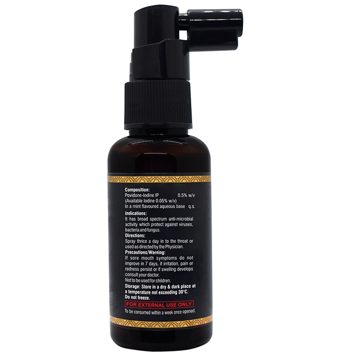 Povinanz Throat Spray    Povidone Iodine 0.5% w/v