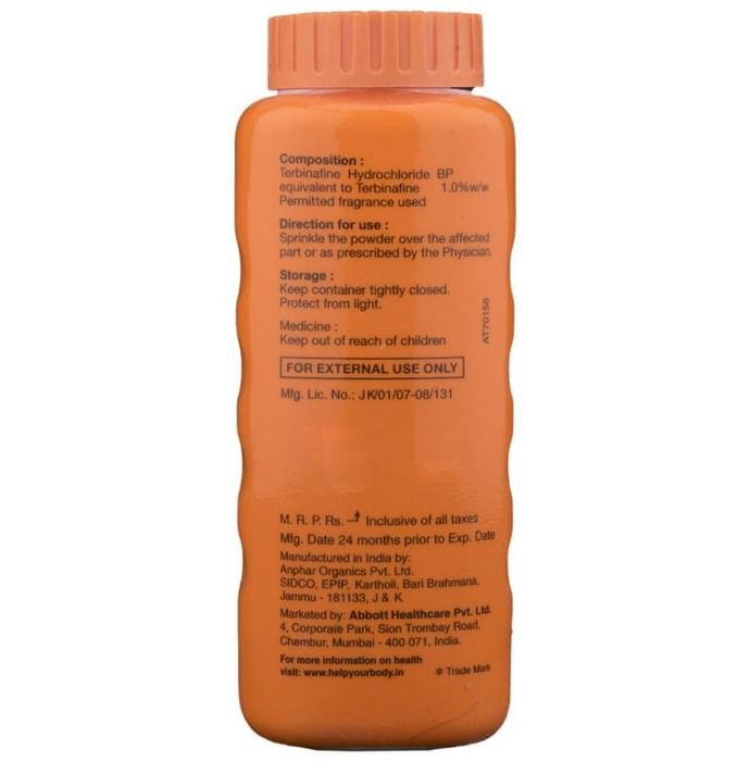 Tyza Dusting Powder    Terbinafine 1% w/w