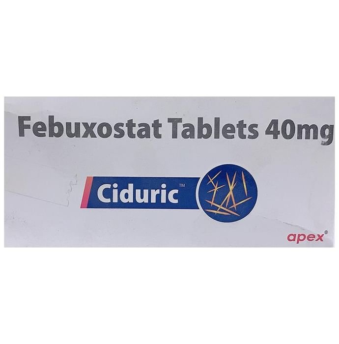 Ciduric Tablet    Febuxostat 40mg