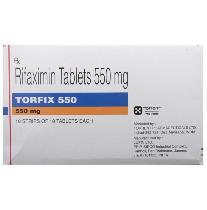 Torfix 550 Tablet    Rifaximin 550mg