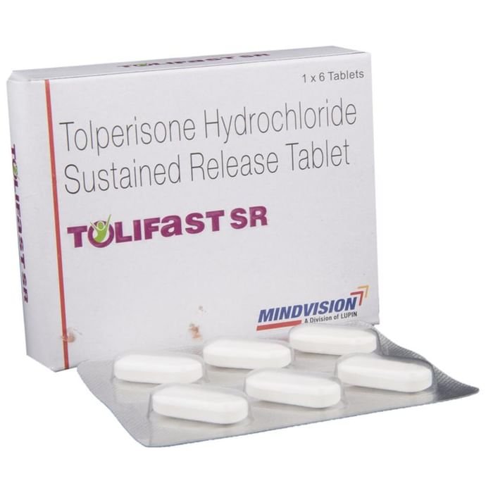 Tolifast SR Tablet    Tolperisone 450mg