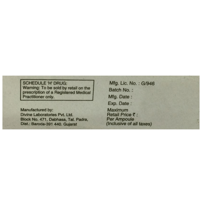 Trancodol LA Injection    Haloperidol Decanoate 50mg/ml