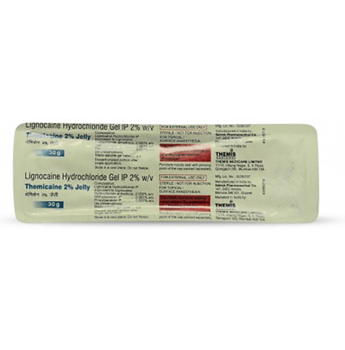 Themicaine Jelly    Lidocaine 2% w/v