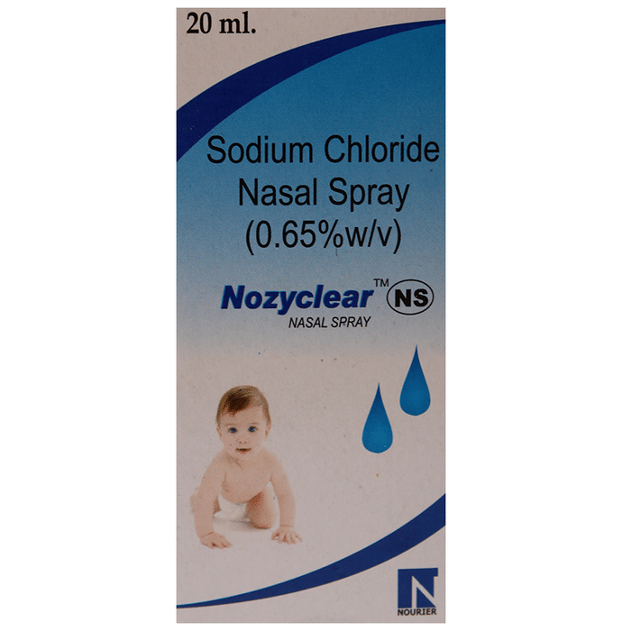 Nozyclear NS Nasal Spray    Sodium Chloride 0.65% w/v