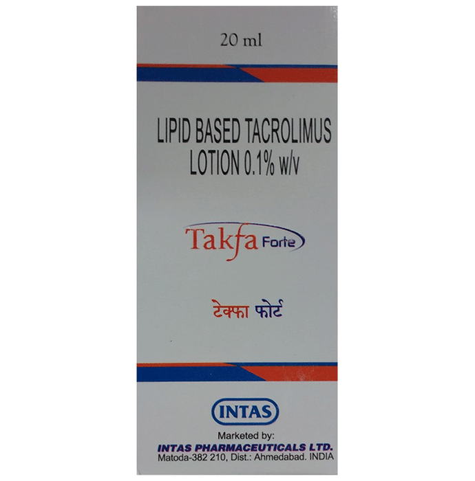 Takfa Forte Lotion    Tacrolimus 0.1% w/v