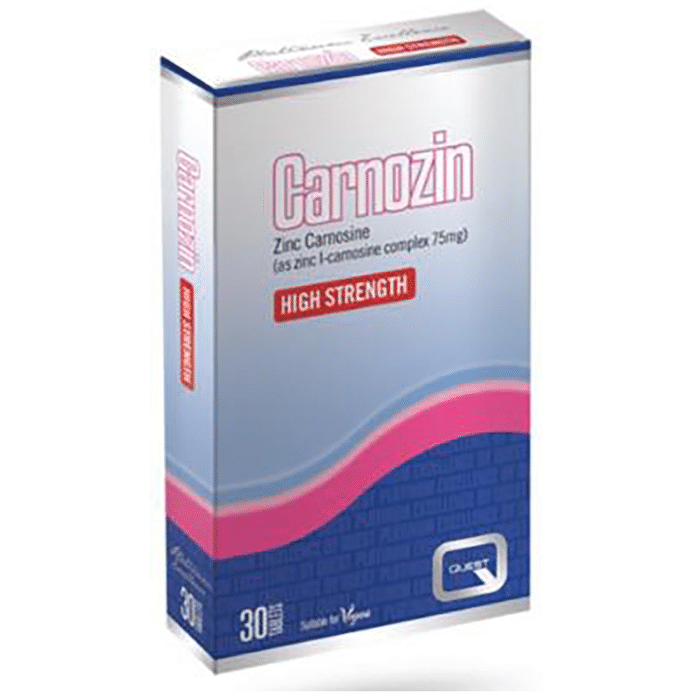 Carnozin 75mg Tablet    Zinc Carnosine 75mg