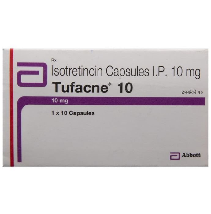Tufacne 10 Capsule    Isotretinoin 10mg