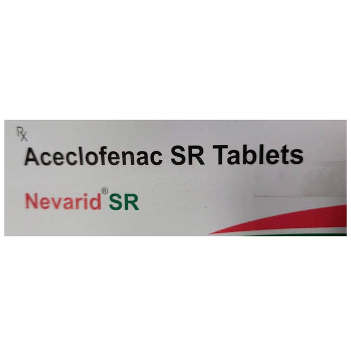 Nevarid SR Tablet    Aceclofenac 200mg