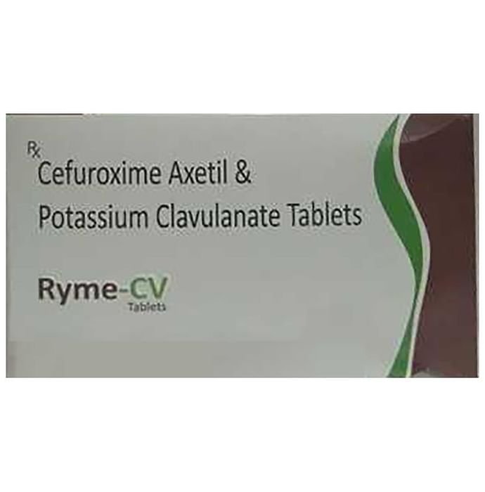 Ryme-CV Tablet    Cefuroxime 500mg + Clavulanic Acid 125mg