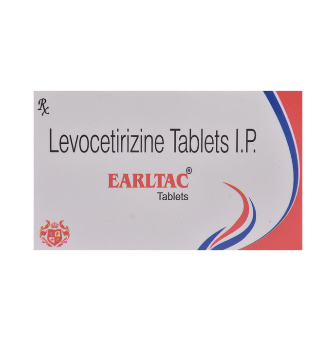 Earltac Tablet    Levocetirizine 5mg
