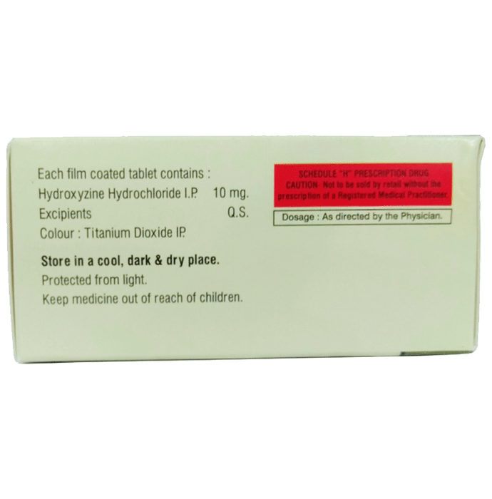 Unihyzi 10 Tablet    Hydroxyzine 10mg