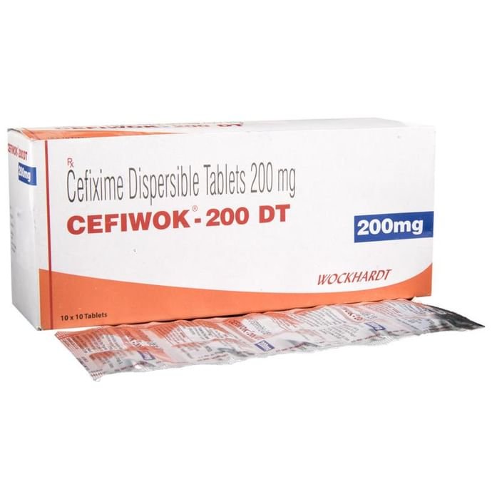 Cefiwok 200 DT Tablet    Cefixime 200mg