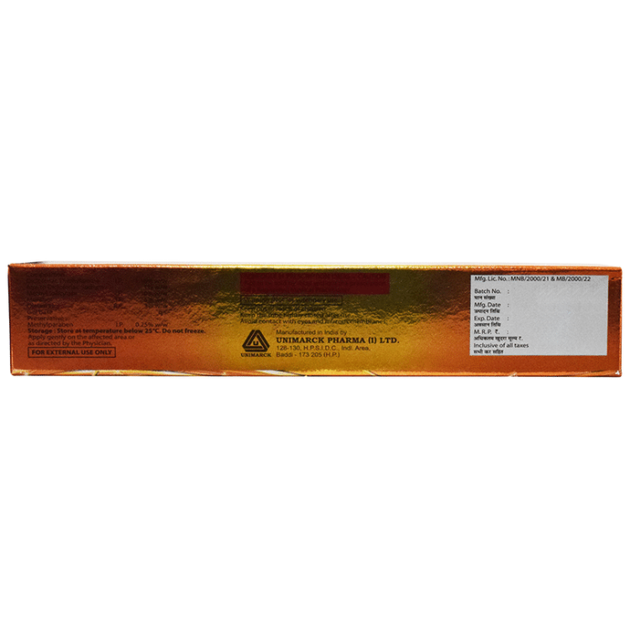 Unidic-LA Gel    Diclofenac diethylamine 1.16% w/w + Methyl Salicylate 10% w/w + Oleum Lini 3% w/w +