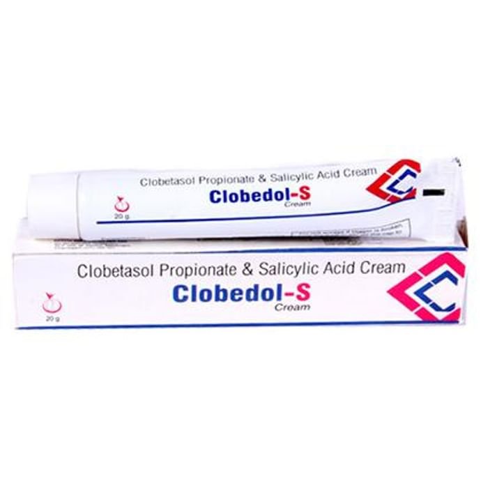 Clobedol-S Cream    Clobetasol 0.05% w/w + Salicylic Acid 3% w/w