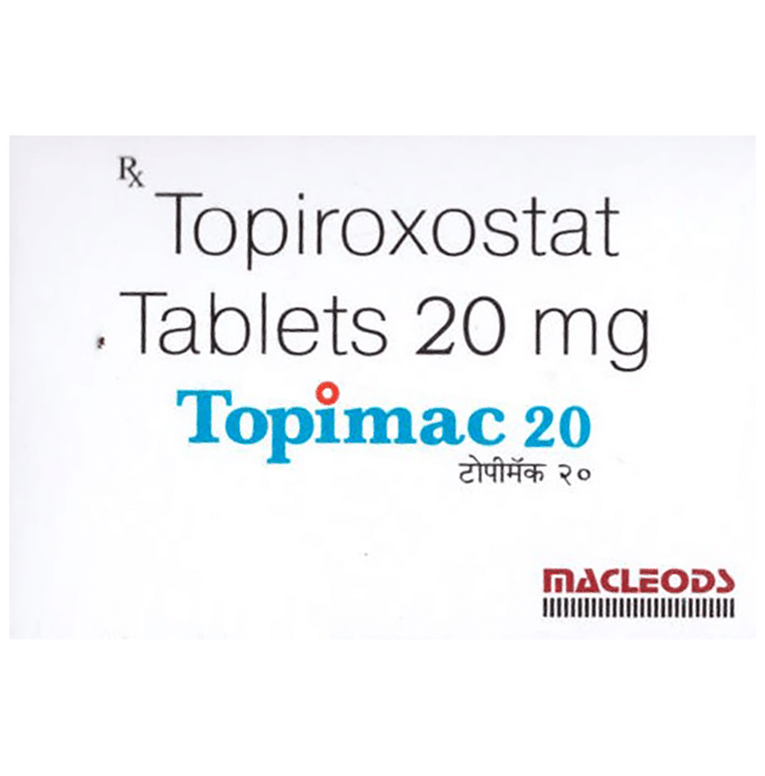 Topimac 20 Tablet    Topiroxostat 20mg