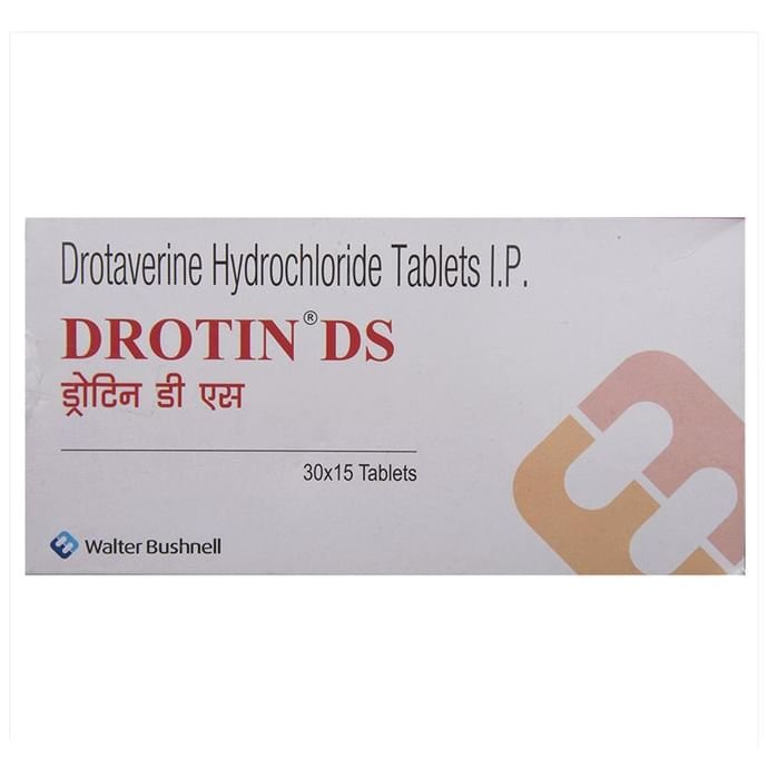Drotin DS Tablet    Drotaverine 80mg