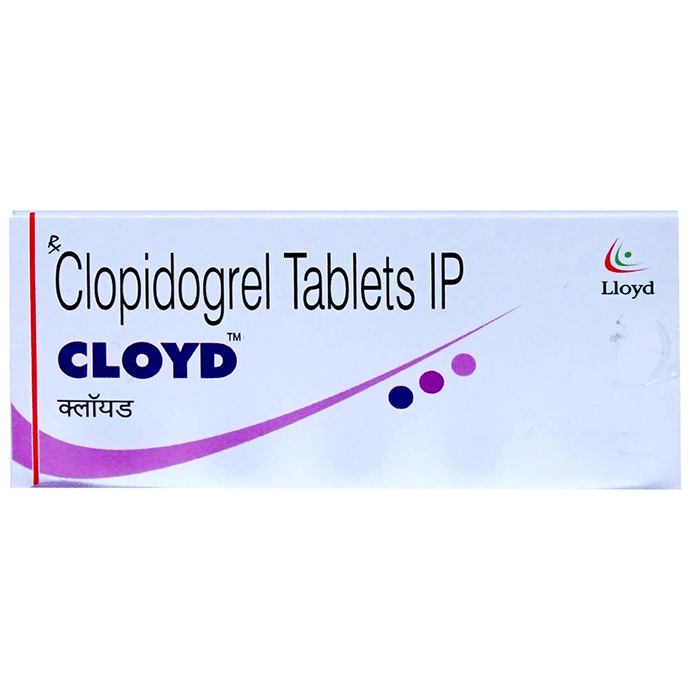 Cloyd 75mg Tablet    Clopidogrel 75mg