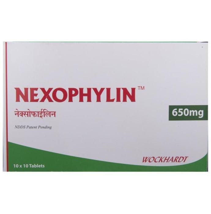 Nexophylin 650mg Tablet    Doxofylline 650mg