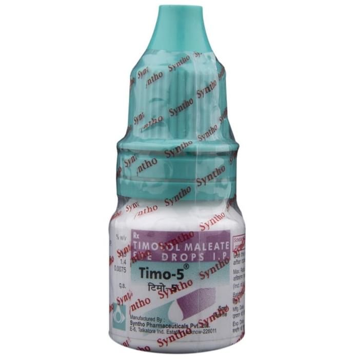 Timo-5 Eye Drop    Timolol 0.5% w/v