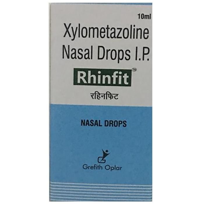 Rhinfit Nasal Drops    Xylometazoline 0.1% w/v