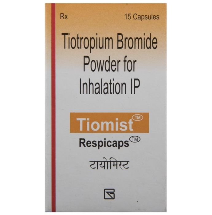 Tiomist Respicap    Tiotropium 18mcg