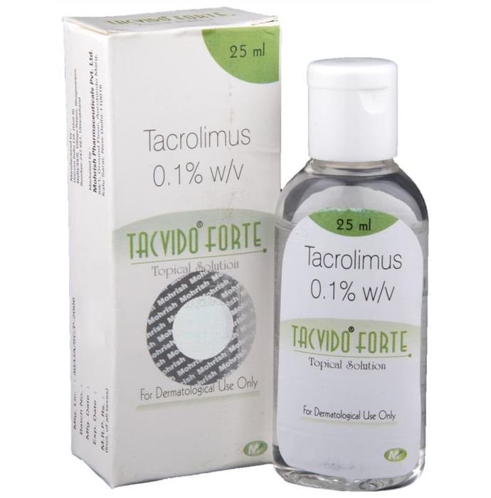 Tacvido Forte Solution    Tacrolimus 0.1% w/v