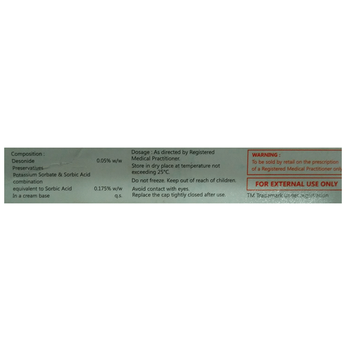 Desosoft Cream    Desonide 0.05% w/w