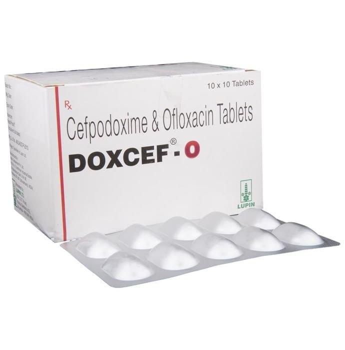 Doxcef-O Tablet    Cefpodoxime Proxetil 200mg + Ofloxacin 200mg